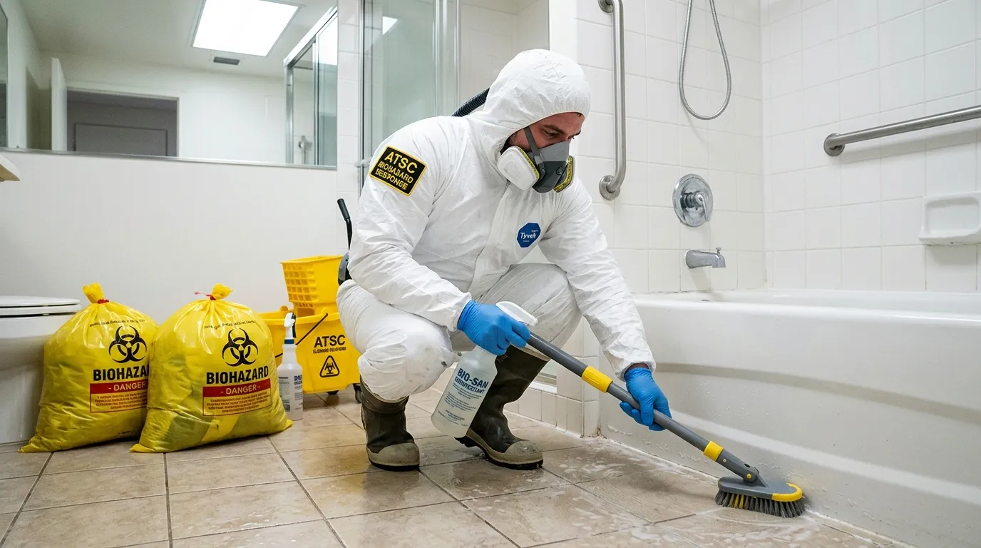 Decontamination equipment deployed for Blood Cleanup in Carnot-Moon